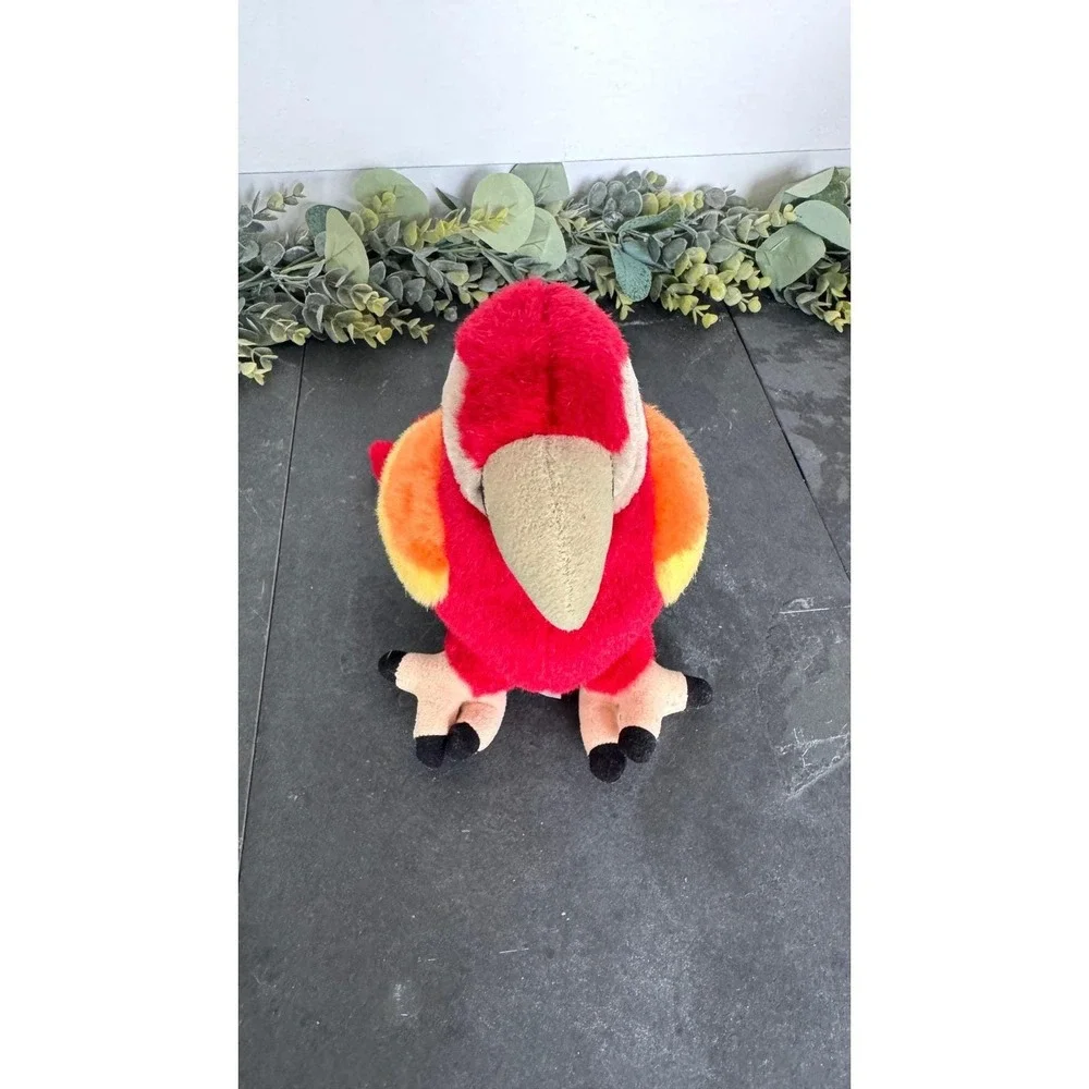 Vintage Parrot plush Walt Disney World Animal Kingdom bird stuffed animal
